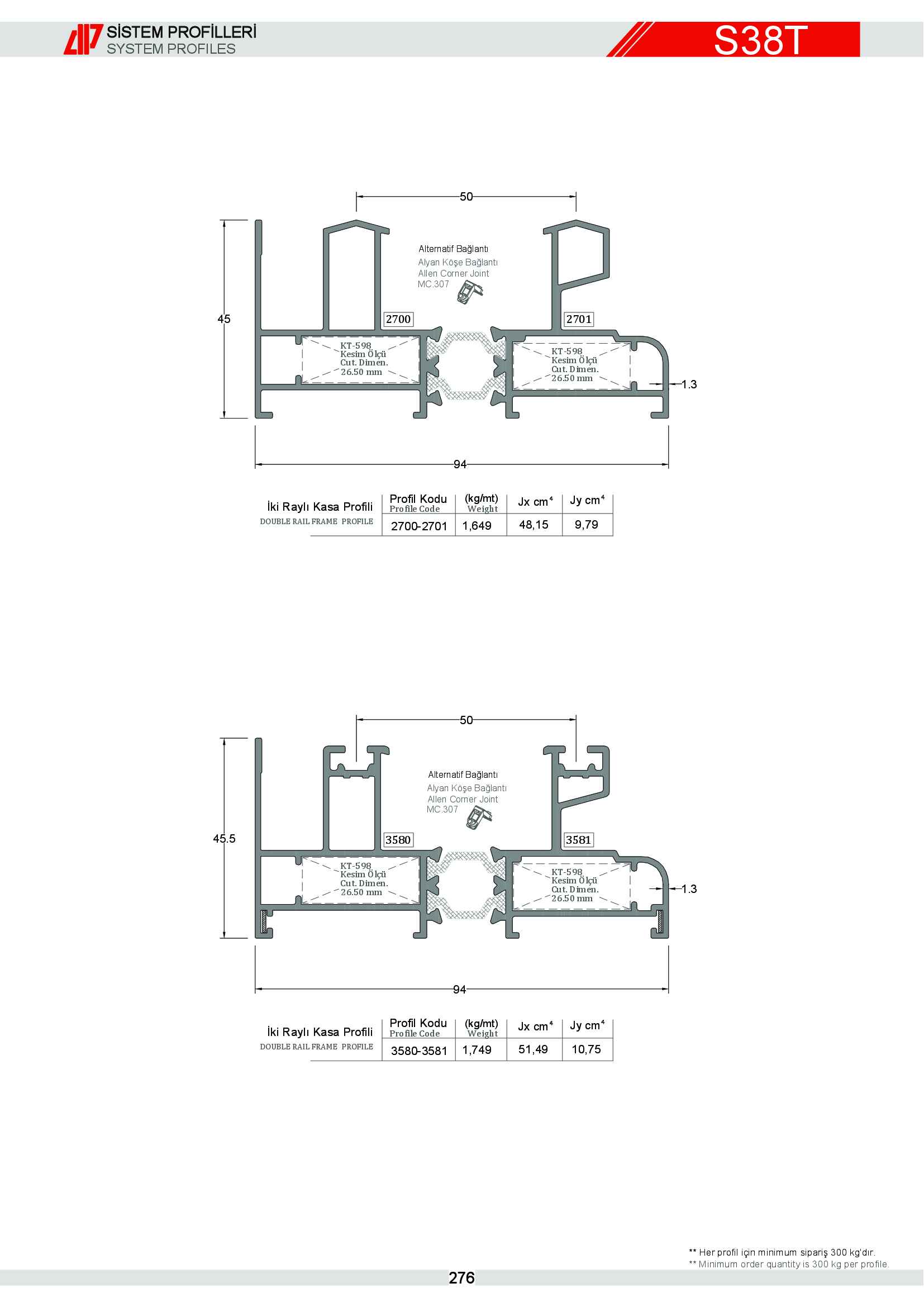 Sürme Yalıtımlı Alüminyum 12